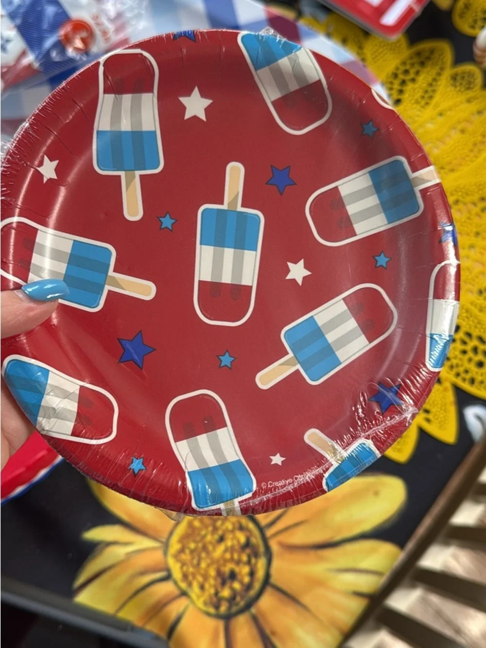Lot- Red, White and Blue party Decor